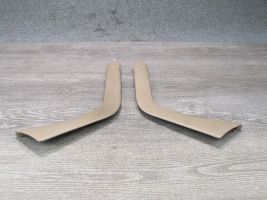 96-02 BMW E36/7 Z3 Set of 2 Left & Right Center Console Side Trim Beige OEM
