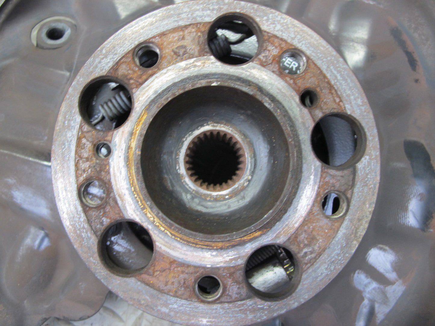 05-11 Mercedes R171 Slk-class Rear Left Spindle Knuckle Wheel Hub Bearing OEM