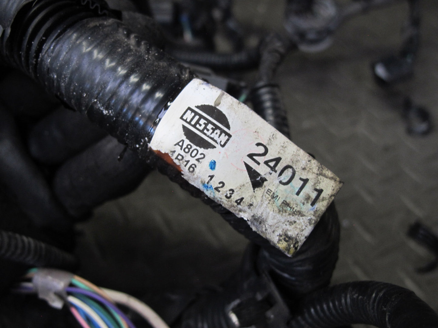 2014 Infiniti QX60 2.5L Hybrid QR25DER Engine Motor Wire Wiring Harness