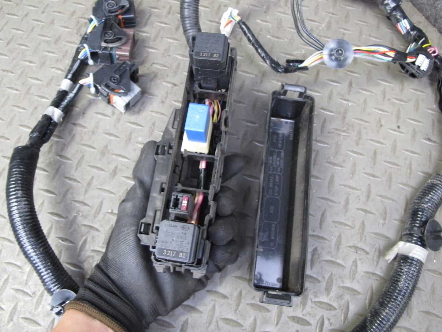 2014 Infiniti QX60 2.5L Hybrid Engine Bay Motor Wire Wiring Harness w Fuse Box