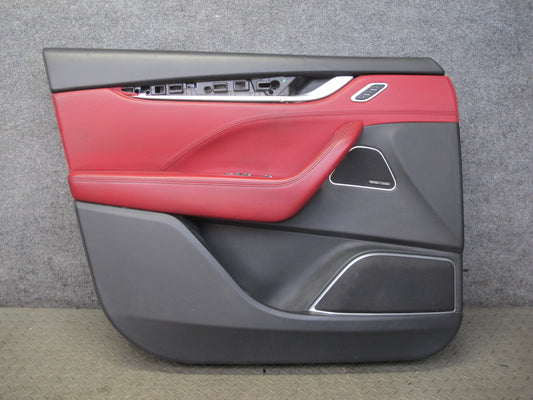 2017-2020 Maserati Levante M161 Front Left Side Door Interior Trim Cover Panel