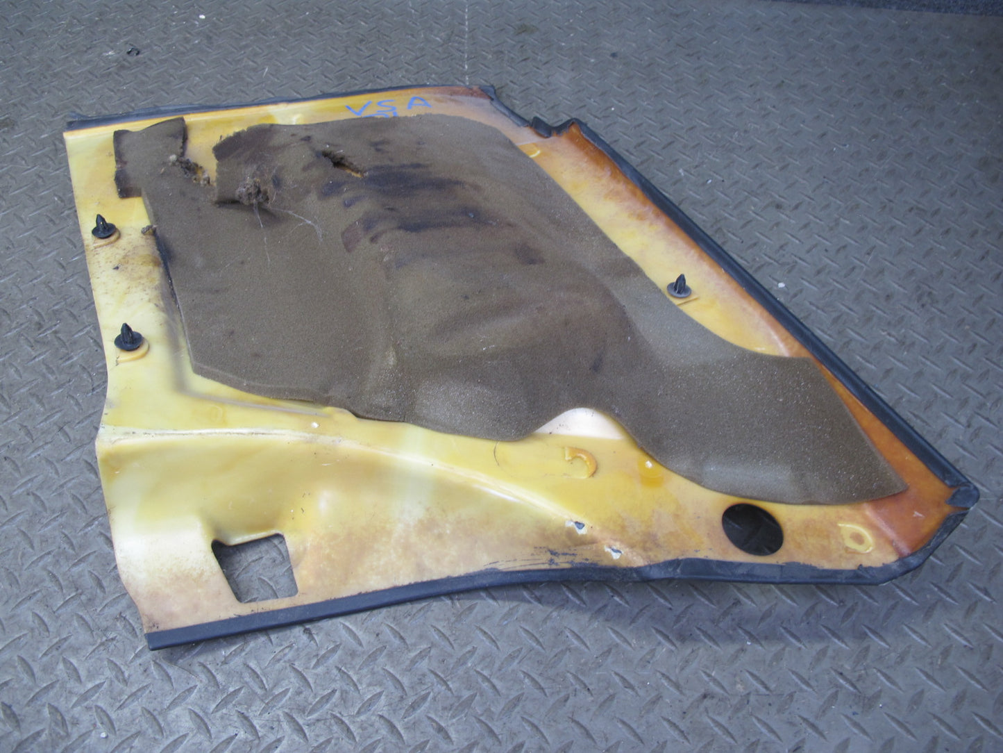 86-88 VW Scirocco MK2 16V Set of 2 Rear Interior Quarter Trim Cover Panel OEM