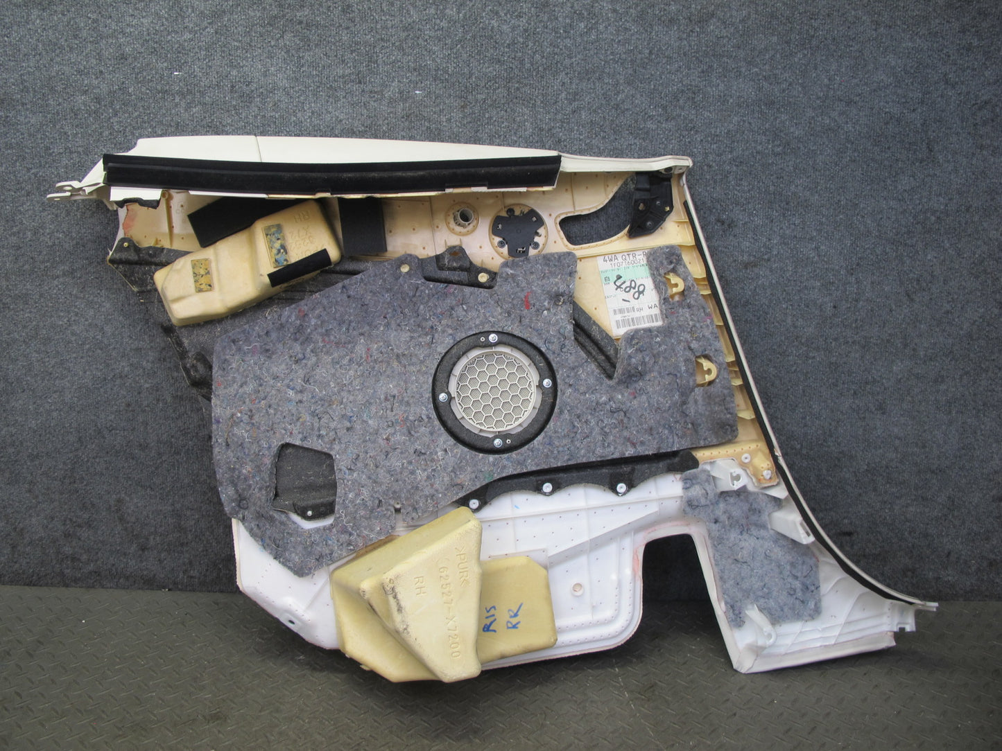 10-15 Lexus IS350 IS250 Convert Rear Quarter Interior Trim Cover Panel Set OEM
