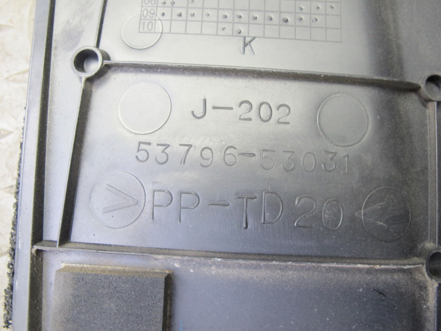 10-13 Lexus GSE20L IS250 Set of 5 Engine Bay Shield Cover Trim OEM