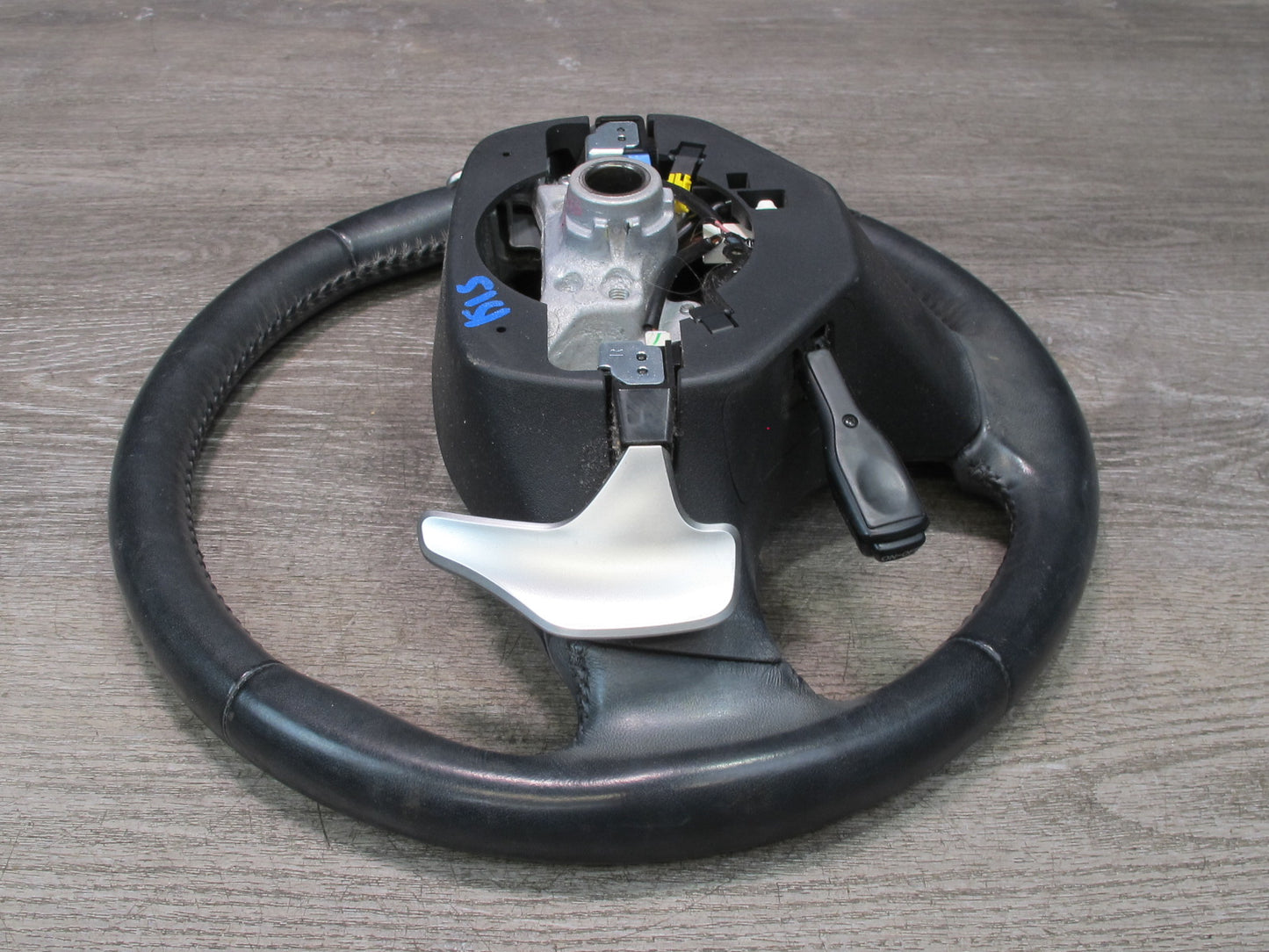 06-12 Lexus IS350 IS250 A/T Leather Steering w Switches & Paddles Black OEM