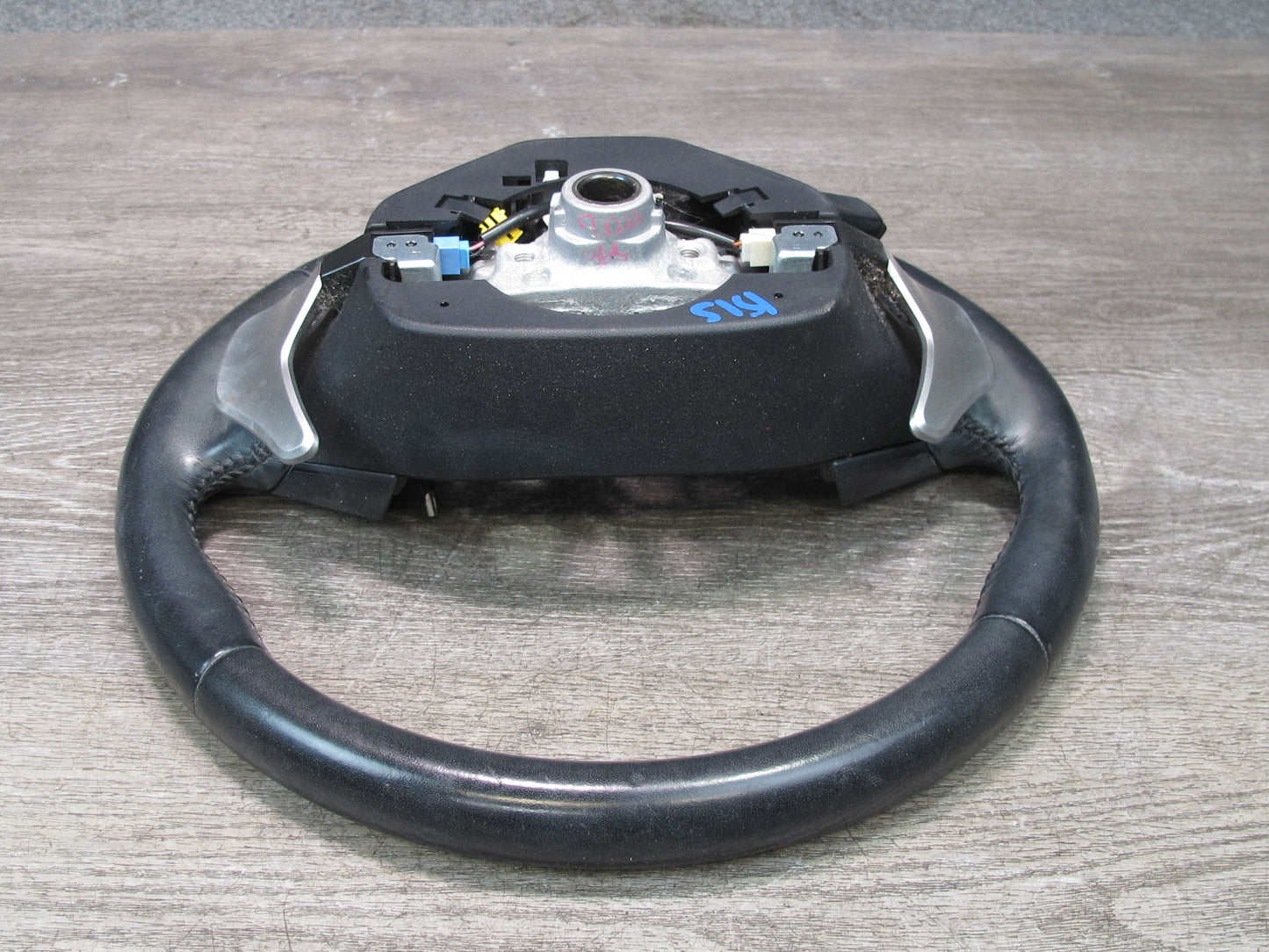 06-12 Lexus IS350 IS250 A/T Leather Steering w Switches & Paddles Black OEM