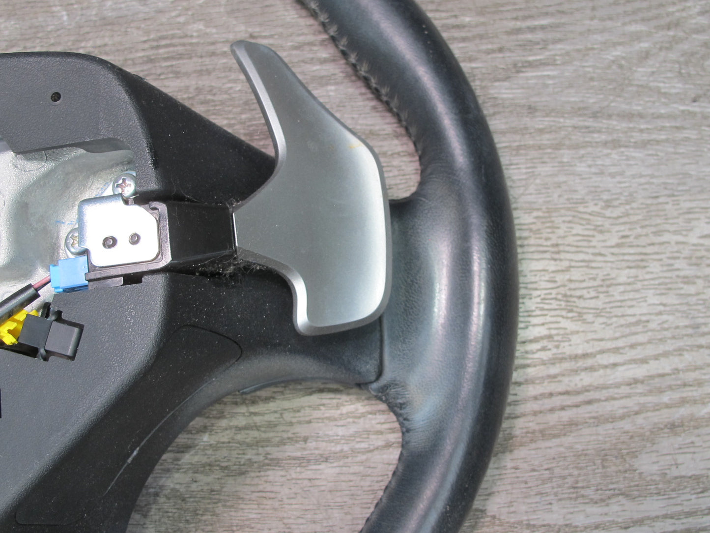 06-12 Lexus IS350 IS250 A/T Leather Steering w Switches & Paddles Black OEM