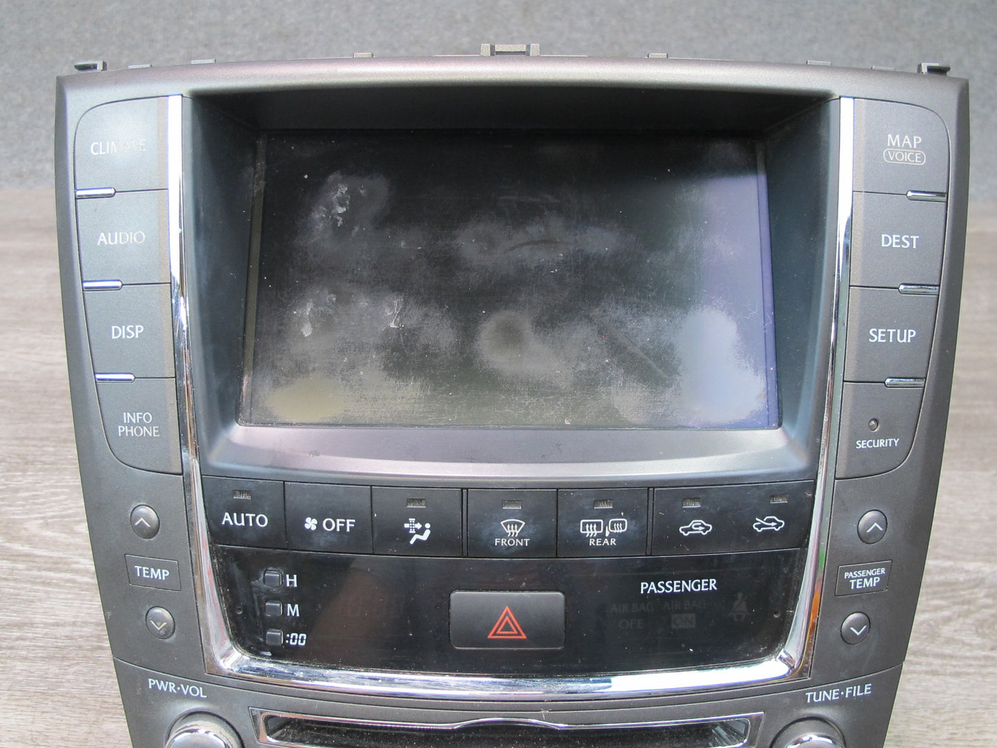 2010 Lexus IS350 IS250 GPS Navigation Display Screen Receiver Head Unit OEM