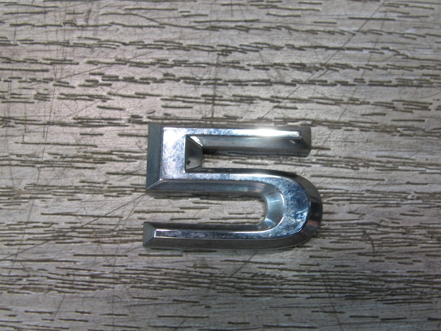 10-15 Lexus IS250 Convertible Rear Trunk Lid Emblem Logo Badge Chrome Set OEM