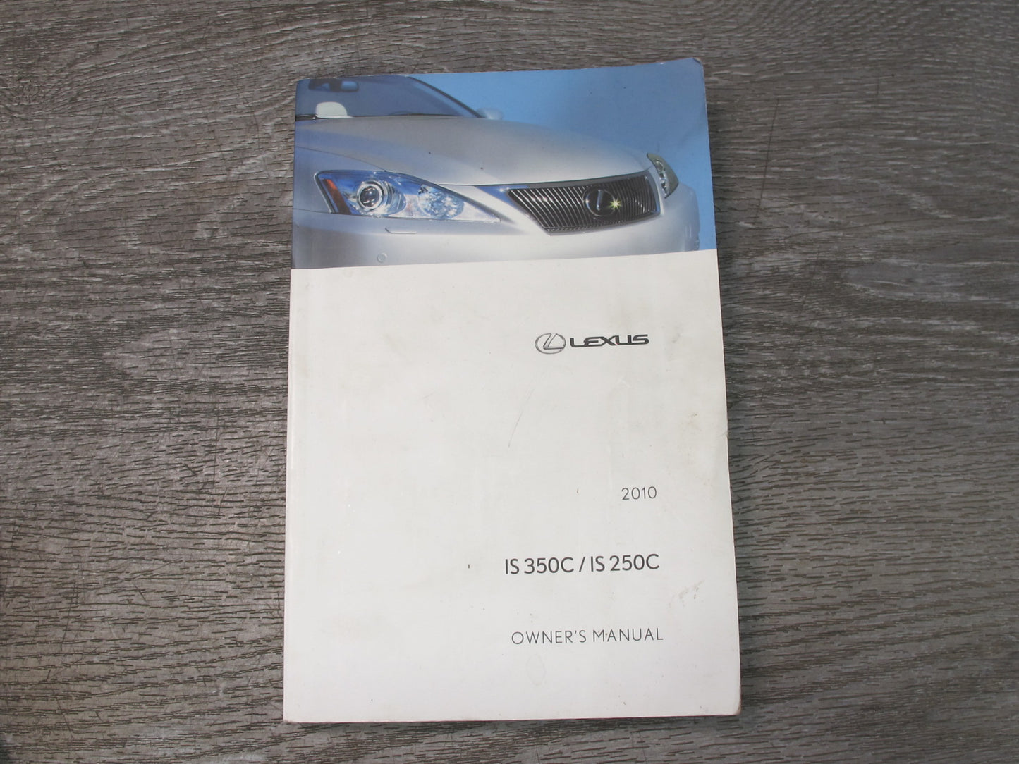 2010 Lexus IS350 IS250 Convertible Owners Guide Manual Book Set w Case OEM