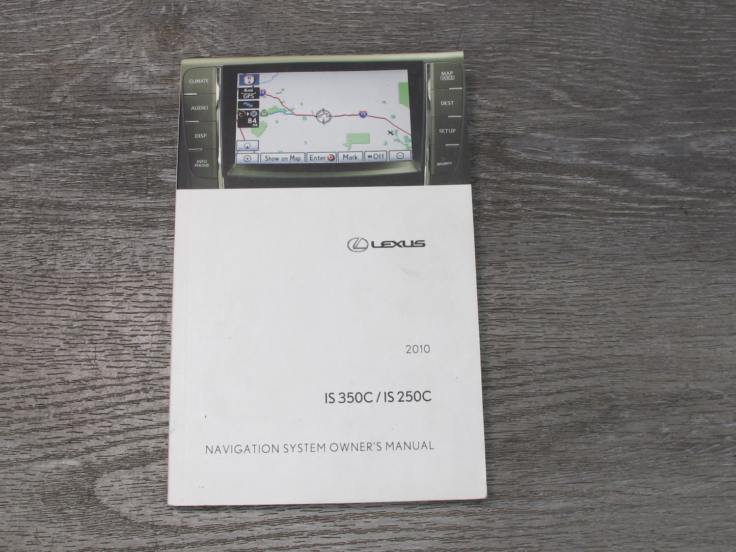 2010 Lexus IS350 IS250 Convertible Owners Guide Manual Book Set w Case OEM
