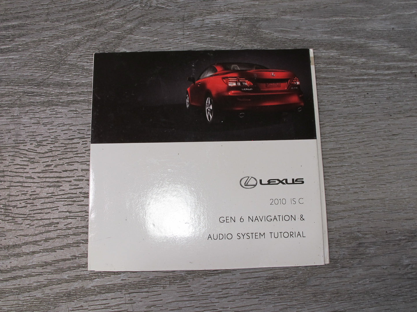 2010 Lexus IS350 IS250 Convertible Owners Guide Manual Book Set w Case OEM