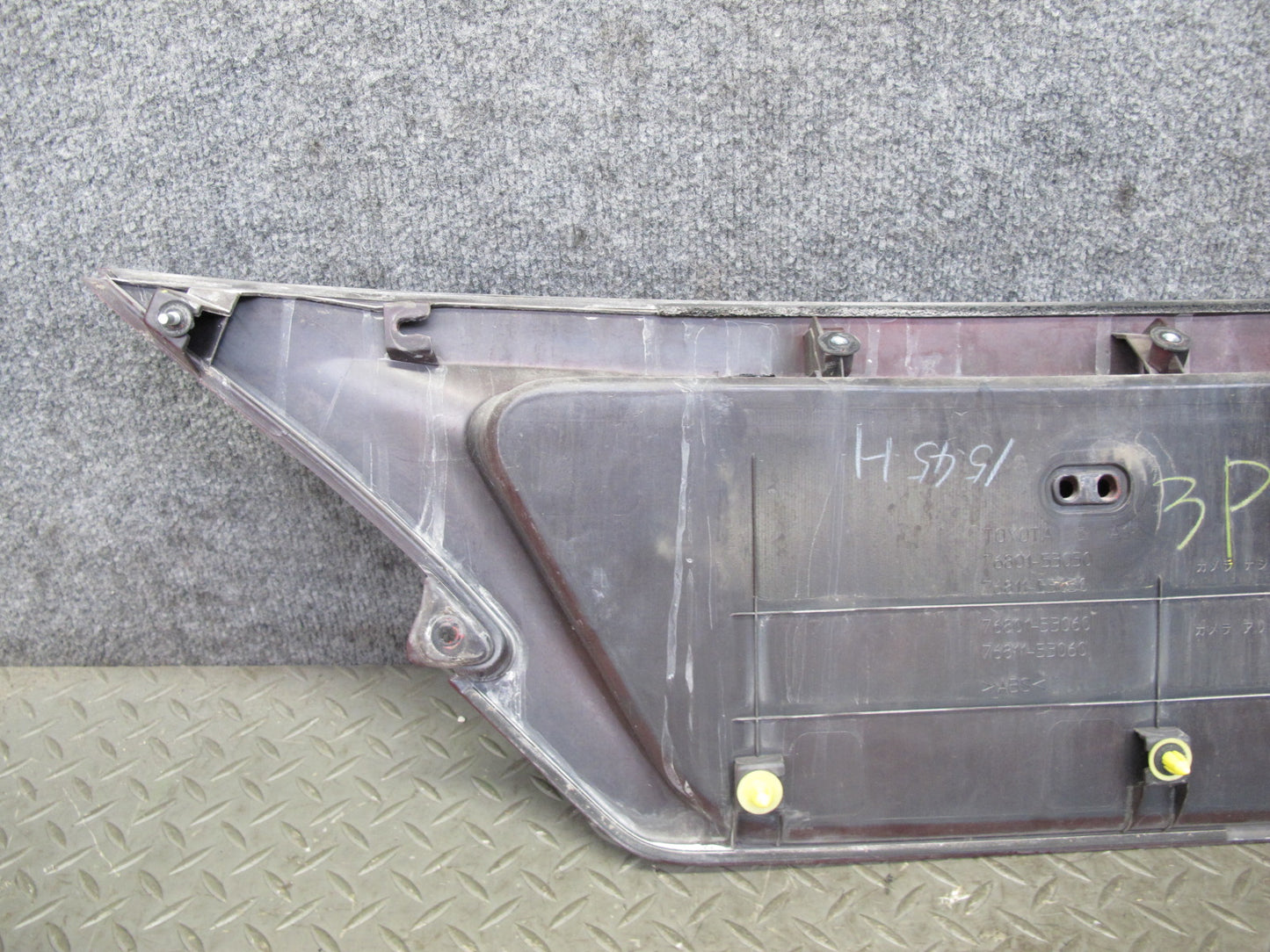 10-15 Lexus IS350 IS250 Convertible Trunk Deck Lid Trim Panel Finish Cover OEM