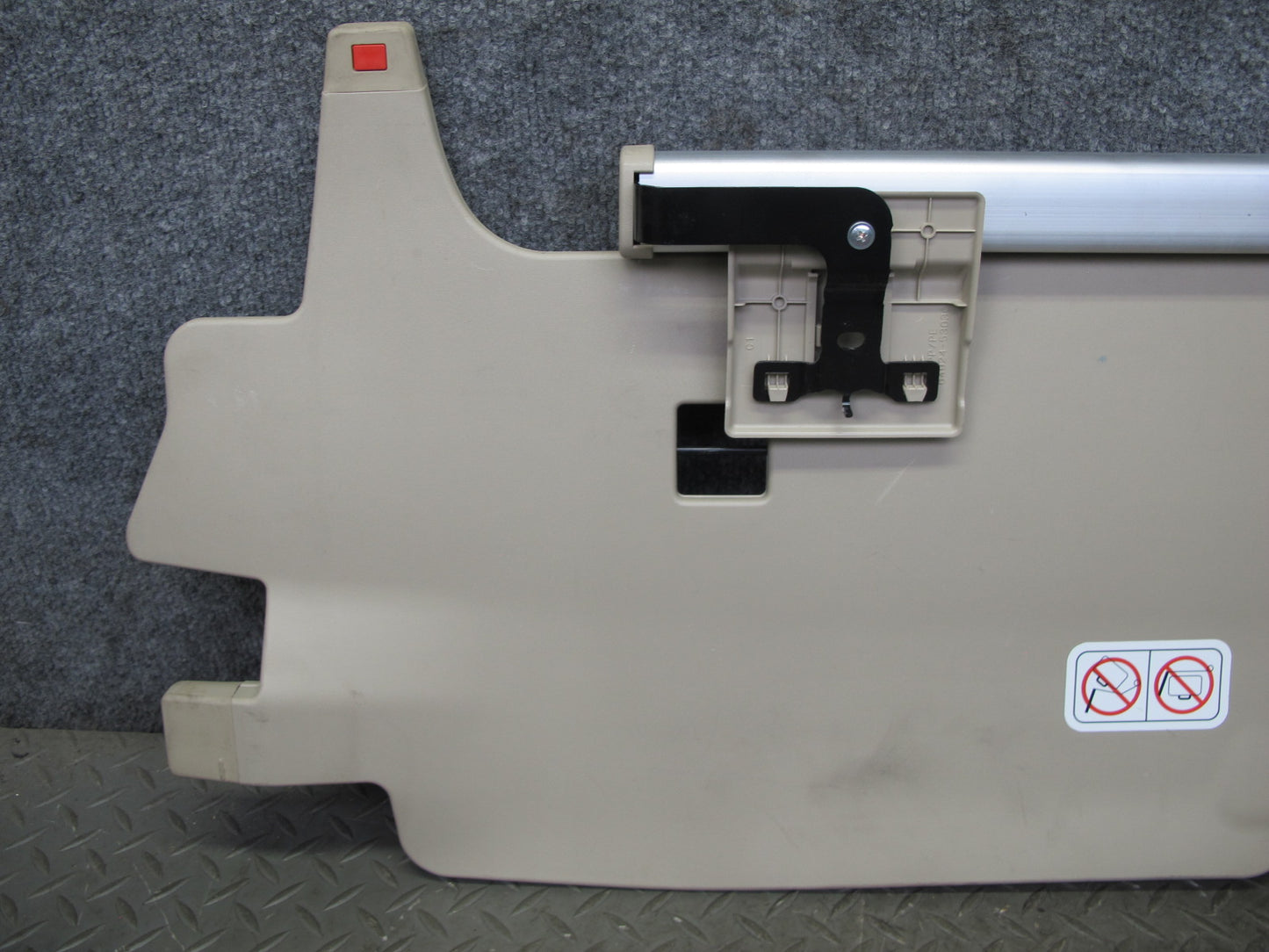 10-11 Lexus GSE20L IS350 IS250 Convertible Rear Trunk Partition Panel Ivory OEM