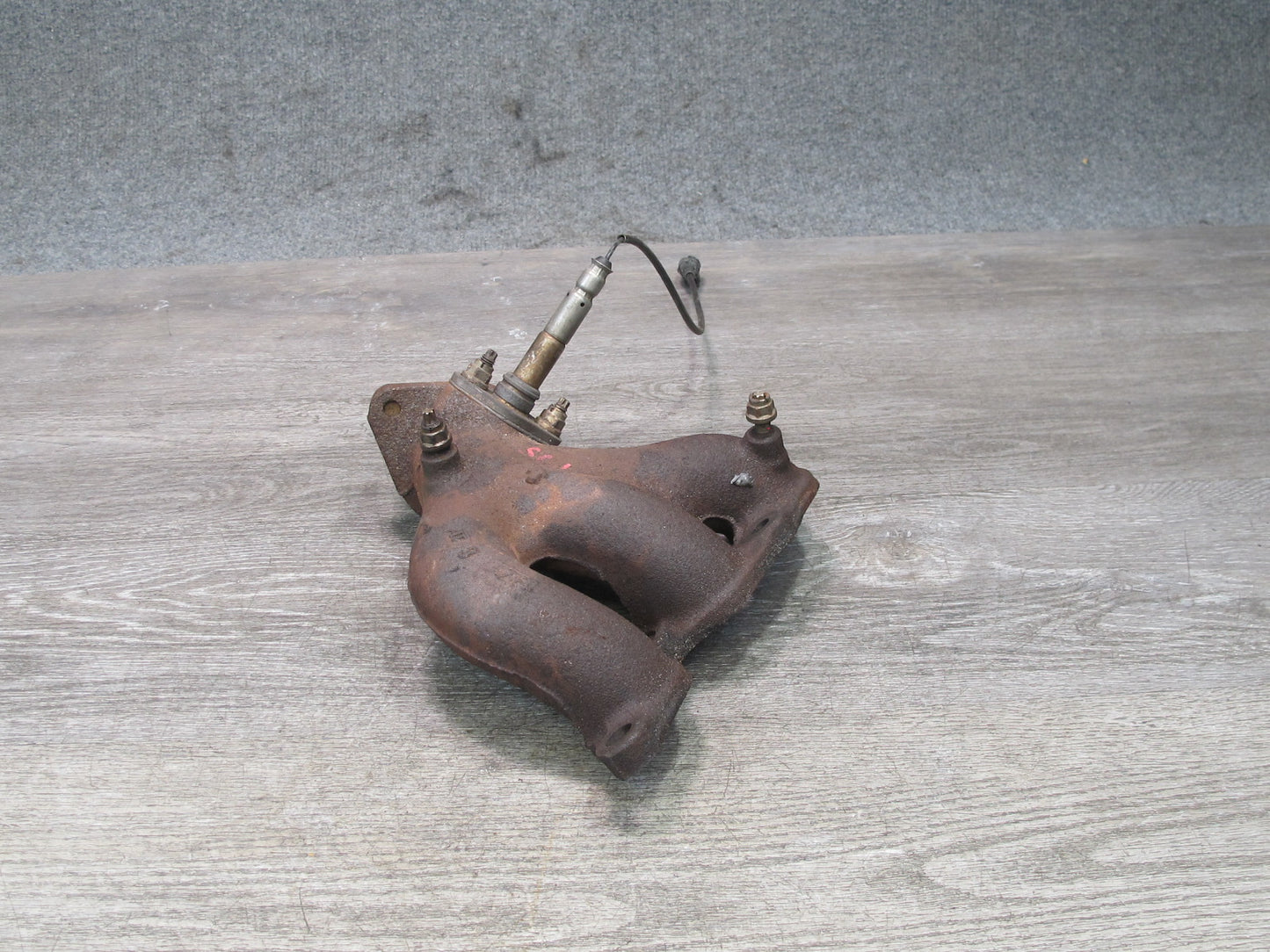 92-96 Lexus JZZ31L SC300 2JZGE Rear Exhaust Manifold w Sensor Assembly OEM