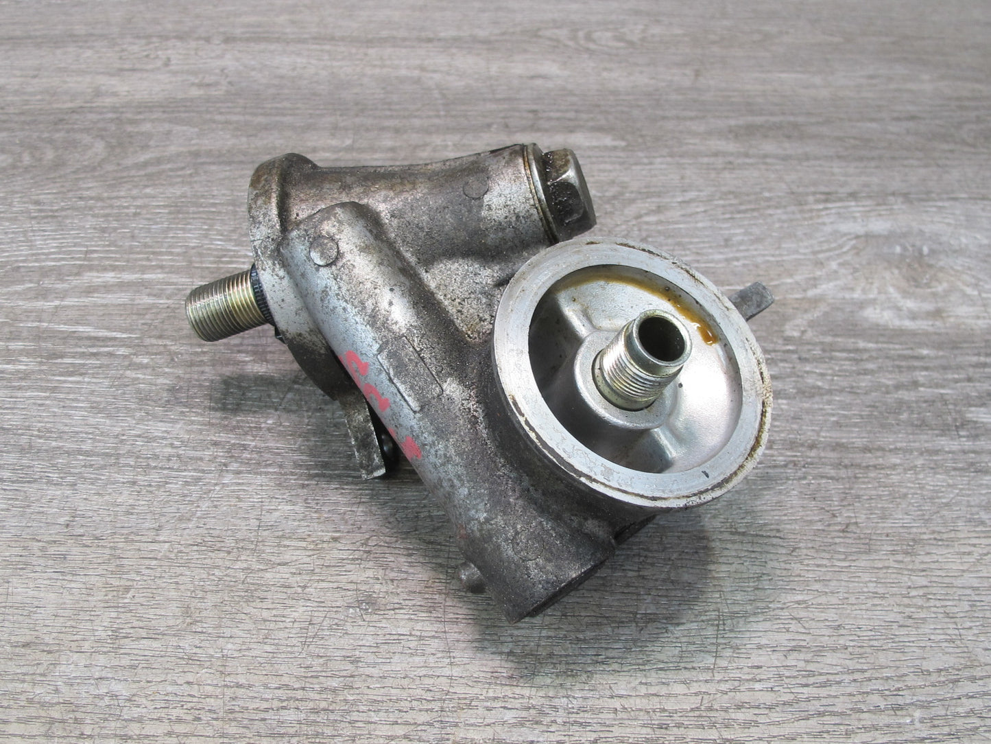 92-96 Lexus JZZ31L SC300 2JZGE Engine Oil Filter Housing OEM