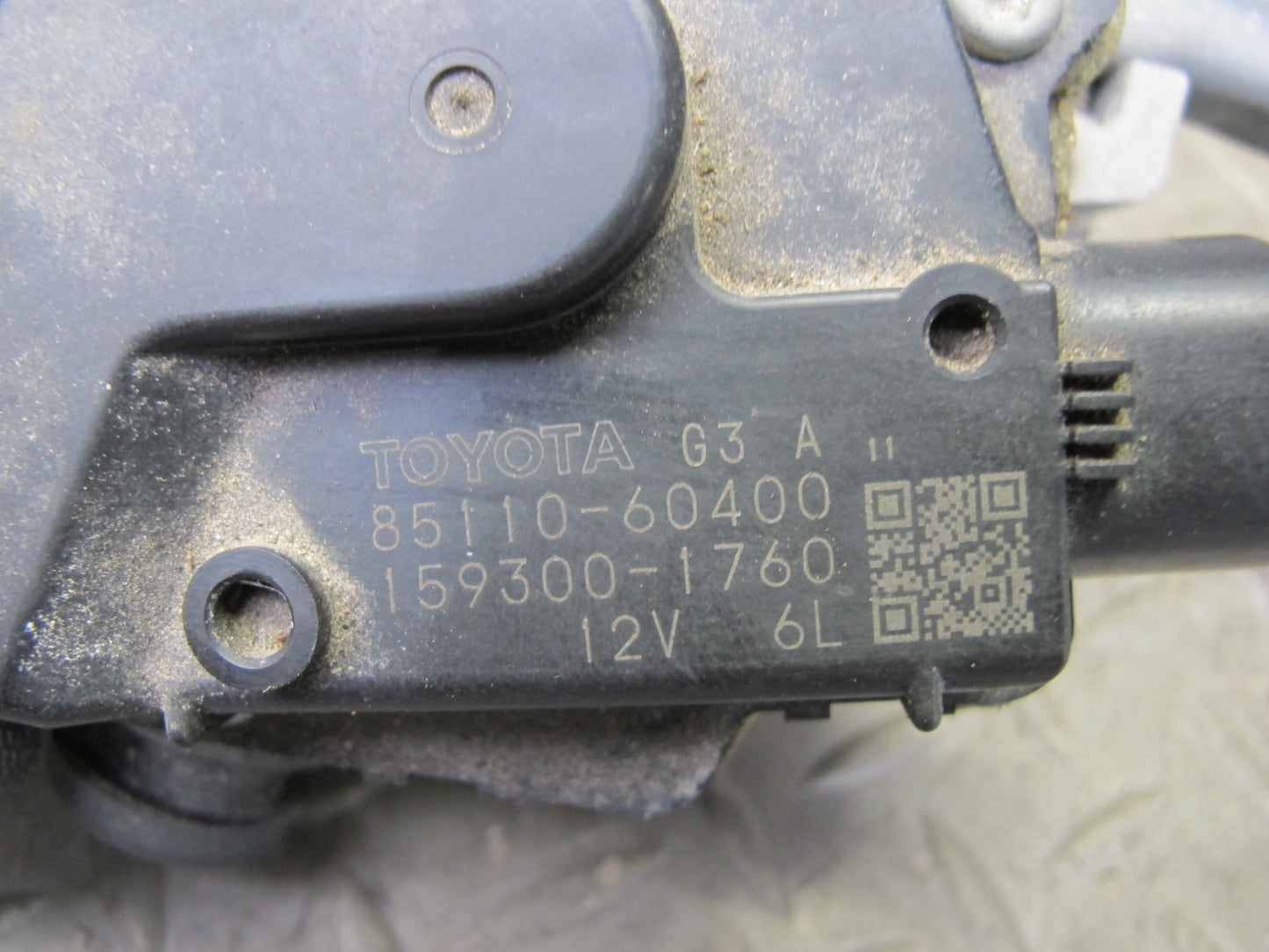 06-13 Lexus GSE20L IS350 IS250 Windshield Wiper Transmission Linkage w Motor OEM