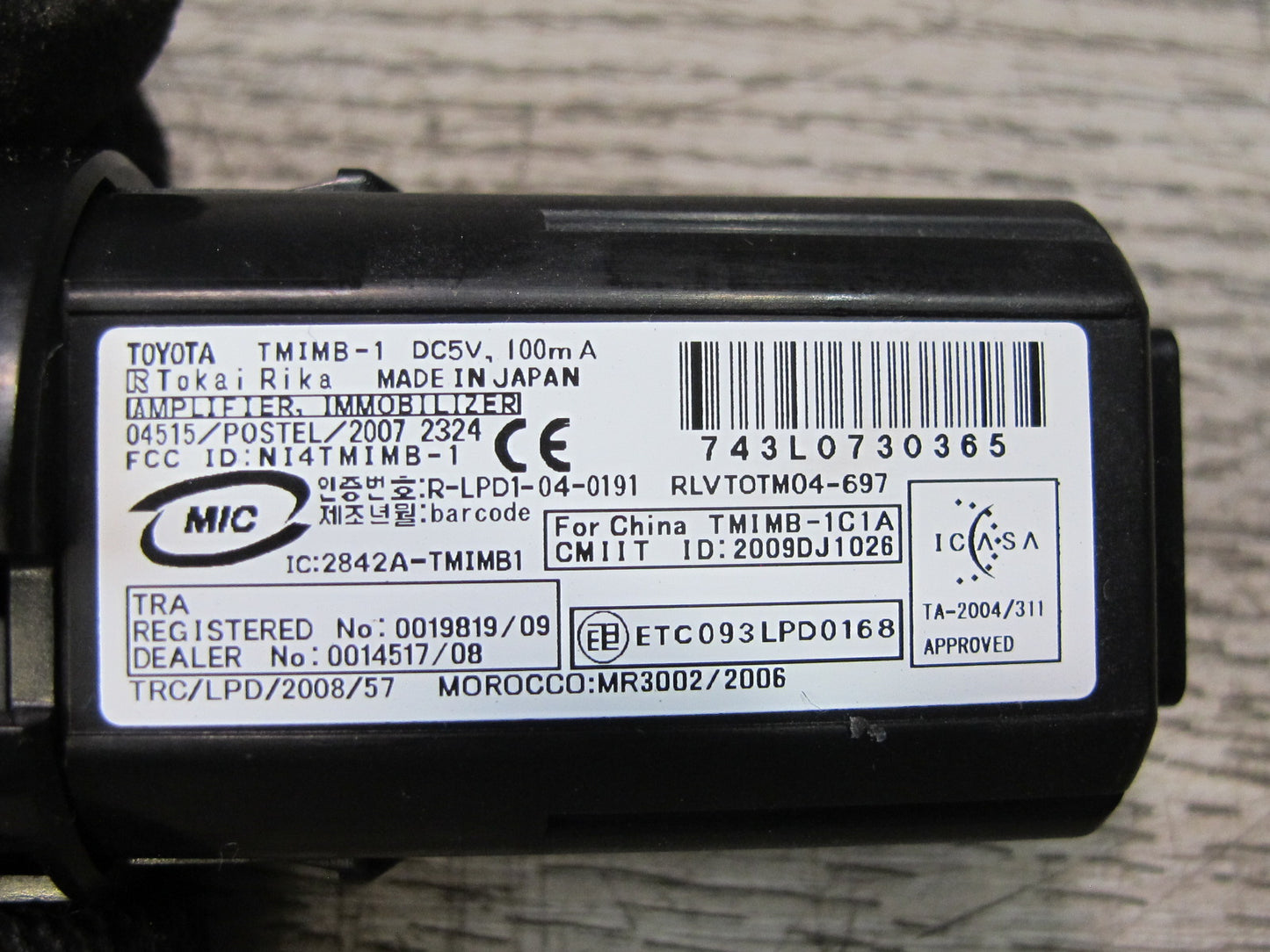 2010 Lexus IS250 Conv A/T ECM ECU Start Stop Glove Door Luggage Lock KEY Set OEM