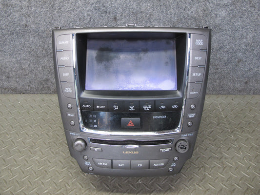 2010 Lexus IS350 IS250 GPS Navigation Display Screen Receiver Head Unit OEM