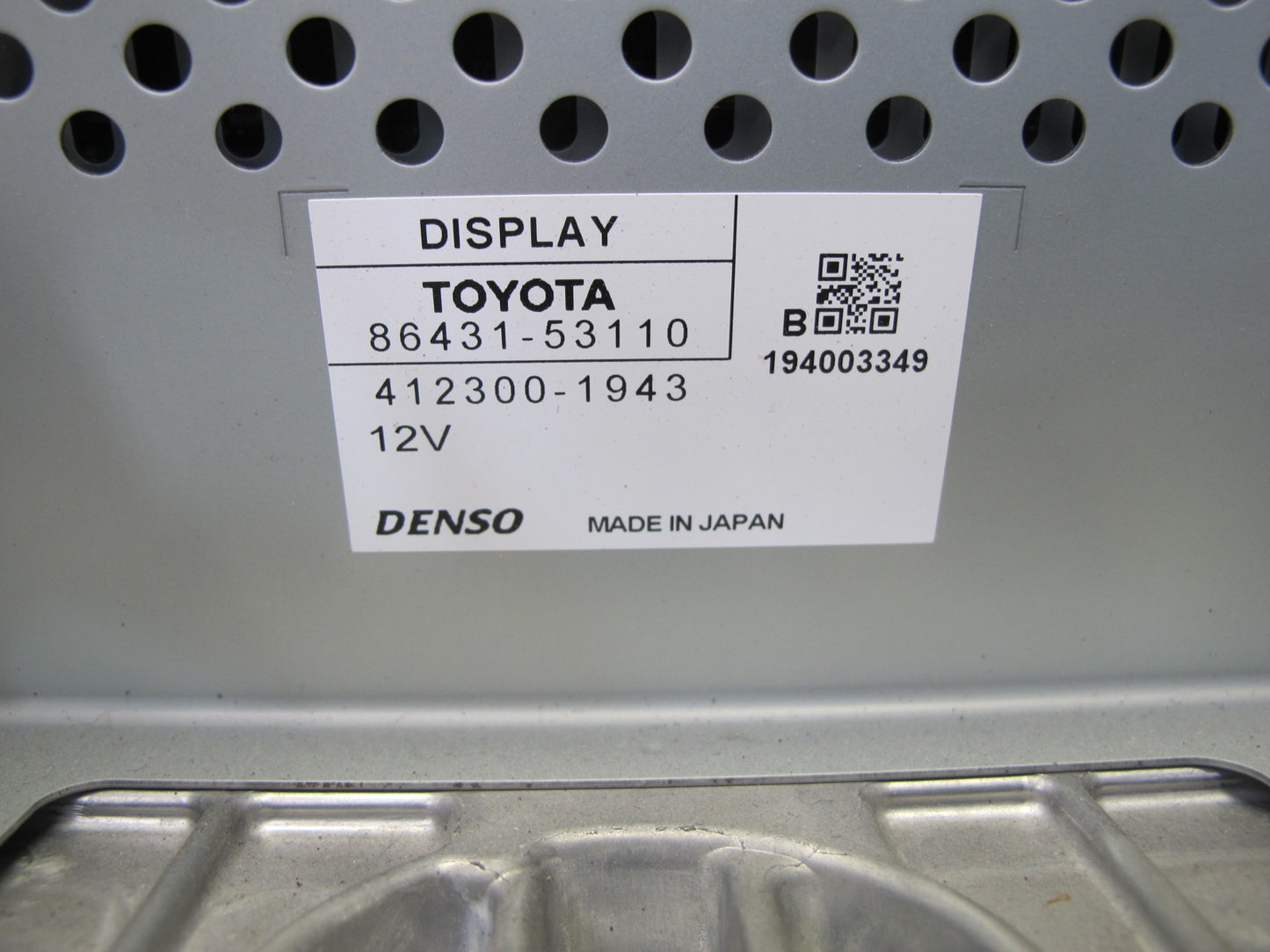 2010 Lexus IS350 IS250 GPS Navigation Display Screen Receiver Head Unit OEM