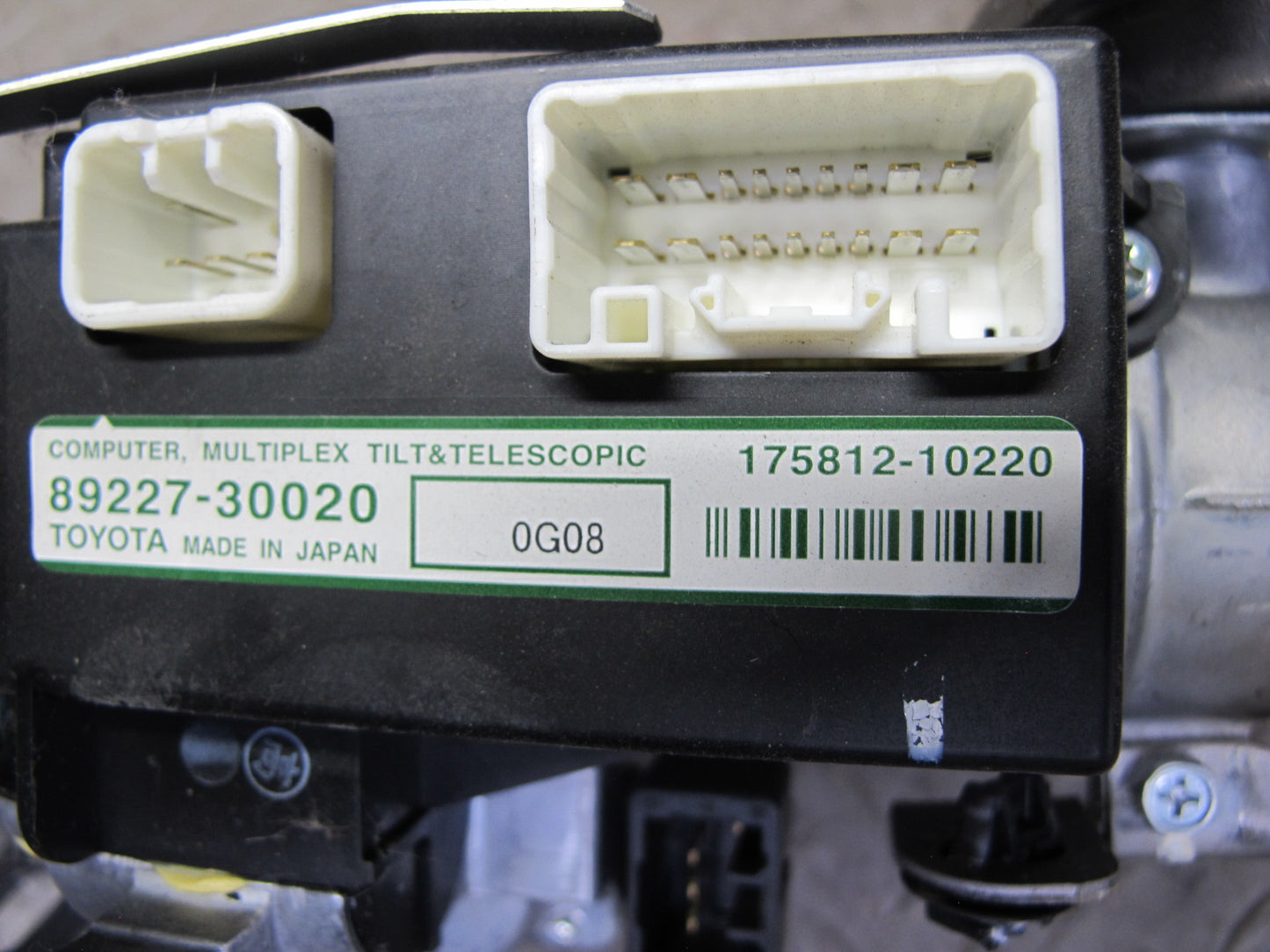 06-11 Lexus GSE20L IS350 IS250 Steering Column w Multiplex Module Assembly OEM