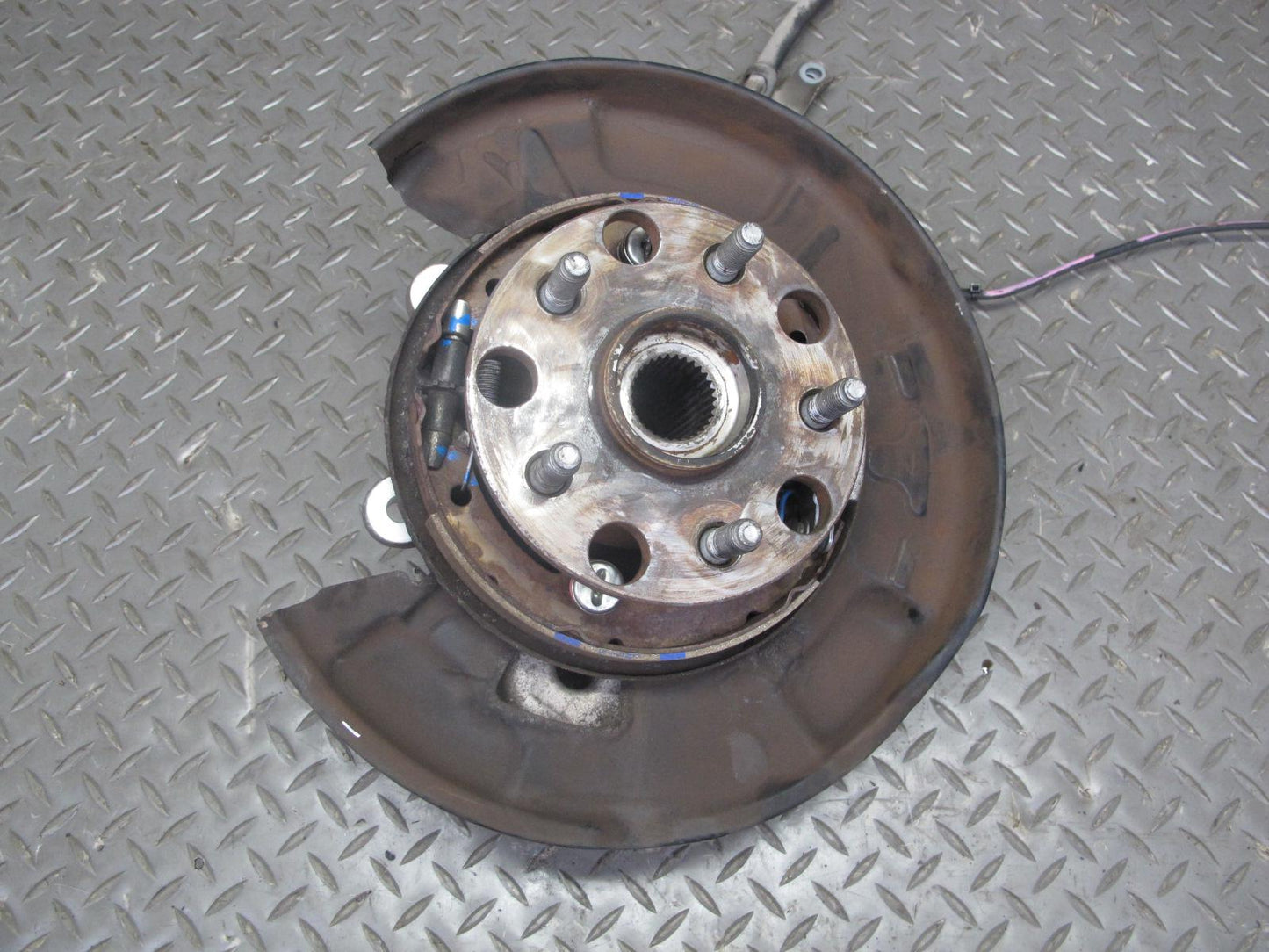 06-14 Lexus IS250 RWD Rear Right Spindle Knuckle Wheel Hub Bearing OEM