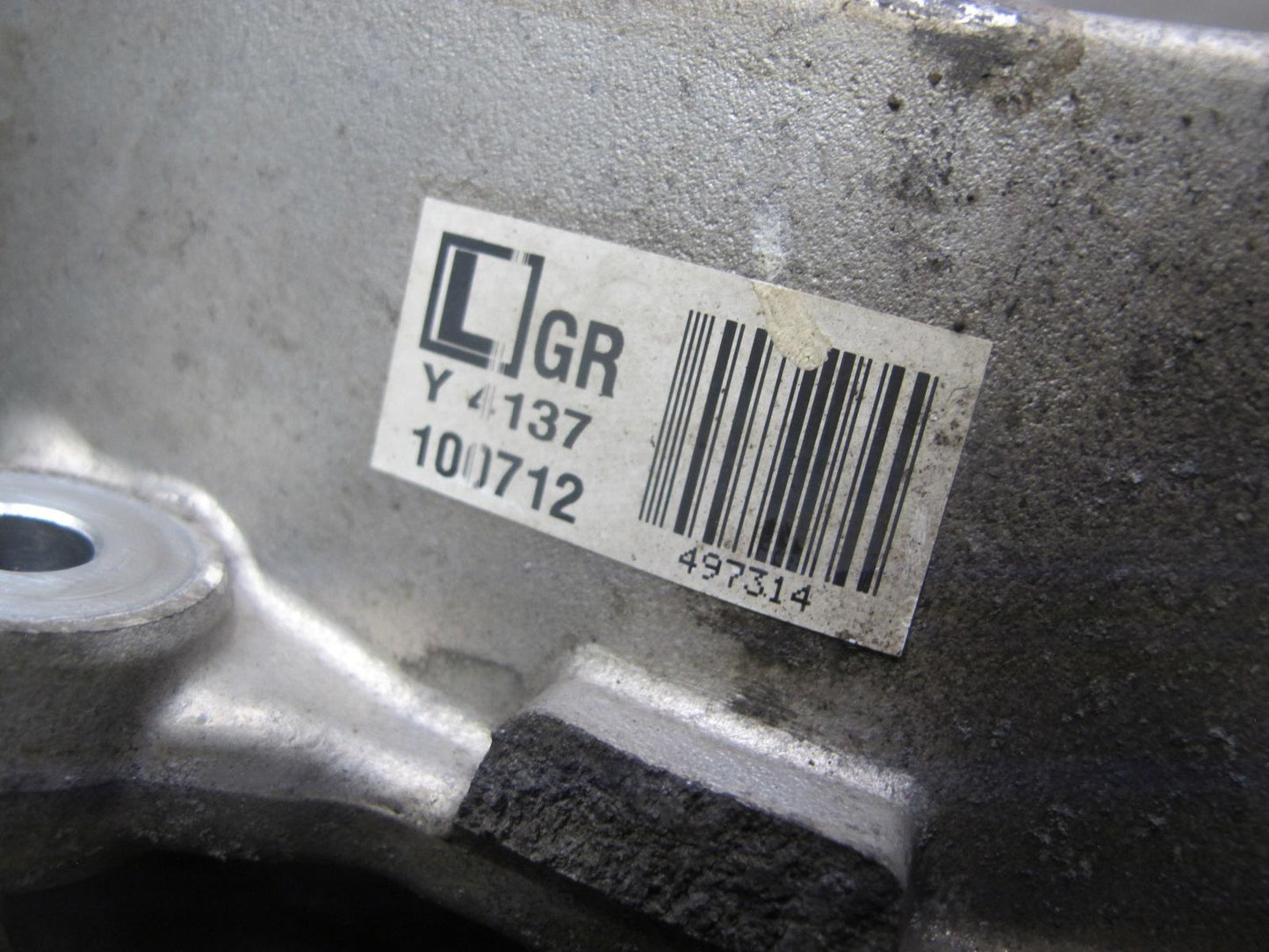 06-14 Lexus IS250 RWD Rear Left Spindle Knuckle Wheel Hub Bearing OEM