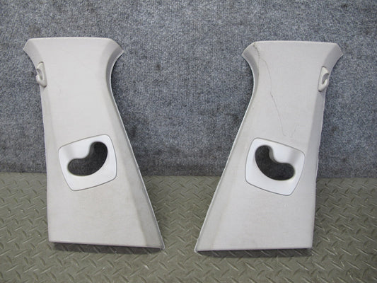 11-16 BMW F10 5-SERIES 550i Set of 2 Center Upper B Pillar Trim Cover Panel OEM