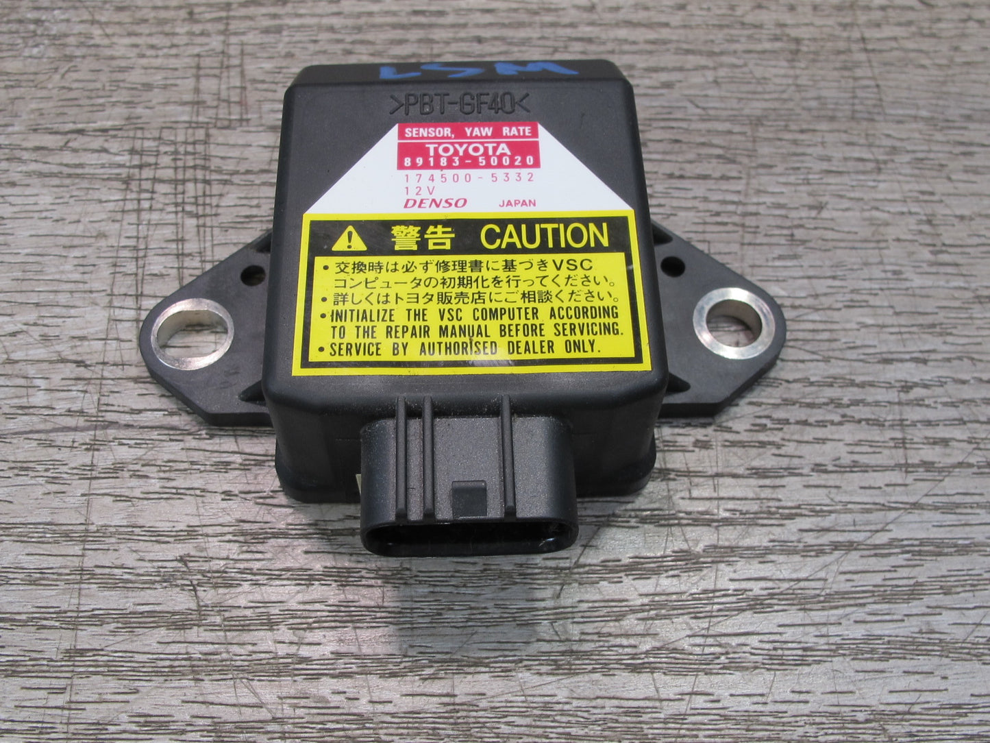 04-06 Lexus UCF30L LS430 YAW Turn Rate Stability Sensor 89183-50020 OEM