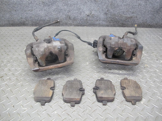 11-16 BMW F12 F13 F10 550i Set of 2 Rear Left & Right Brake Caliper w Pads OEM