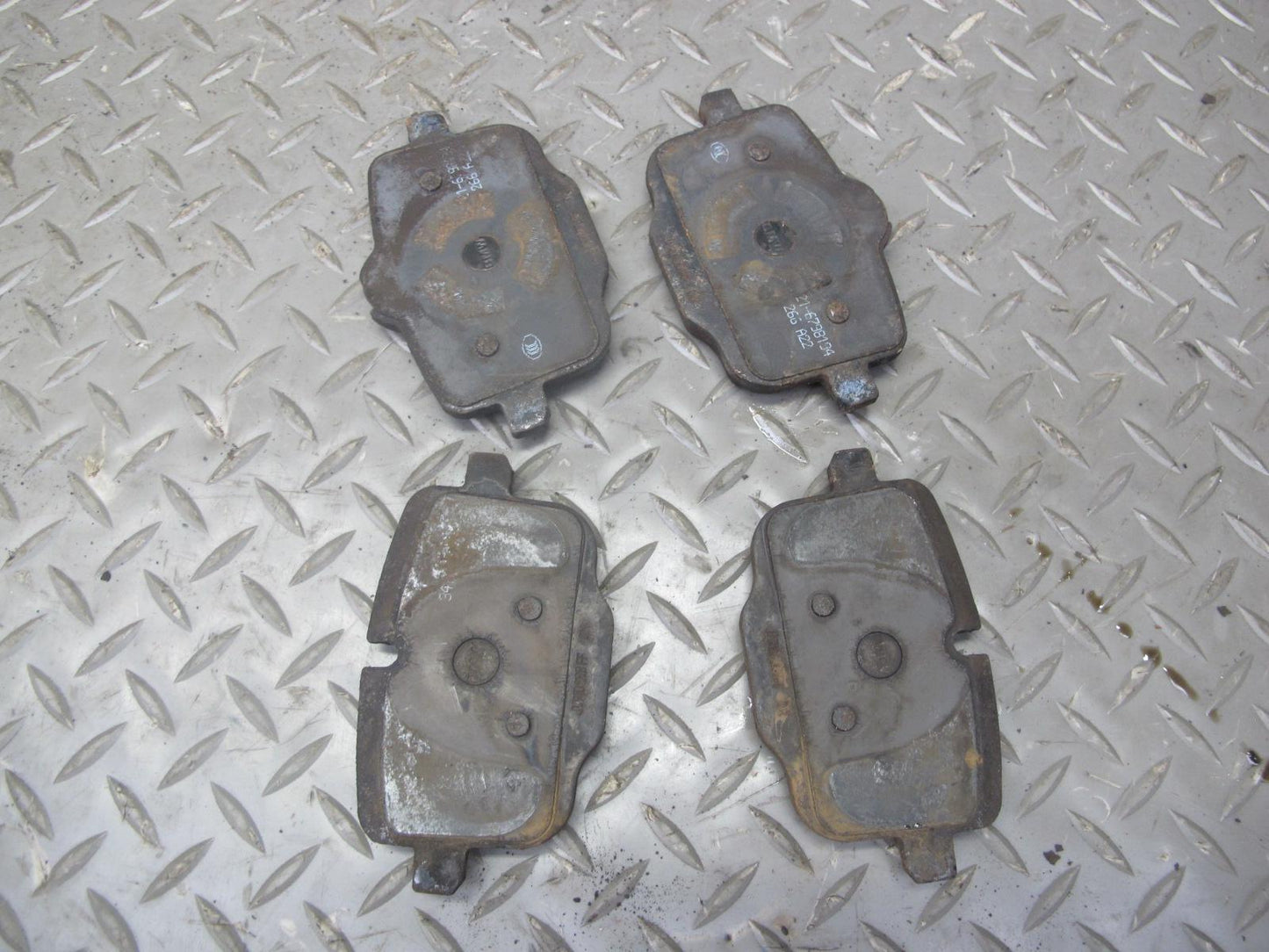 11-16 BMW F12 F13 F10 550i Set of 2 Rear Left & Right Brake Caliper w Pads OEM