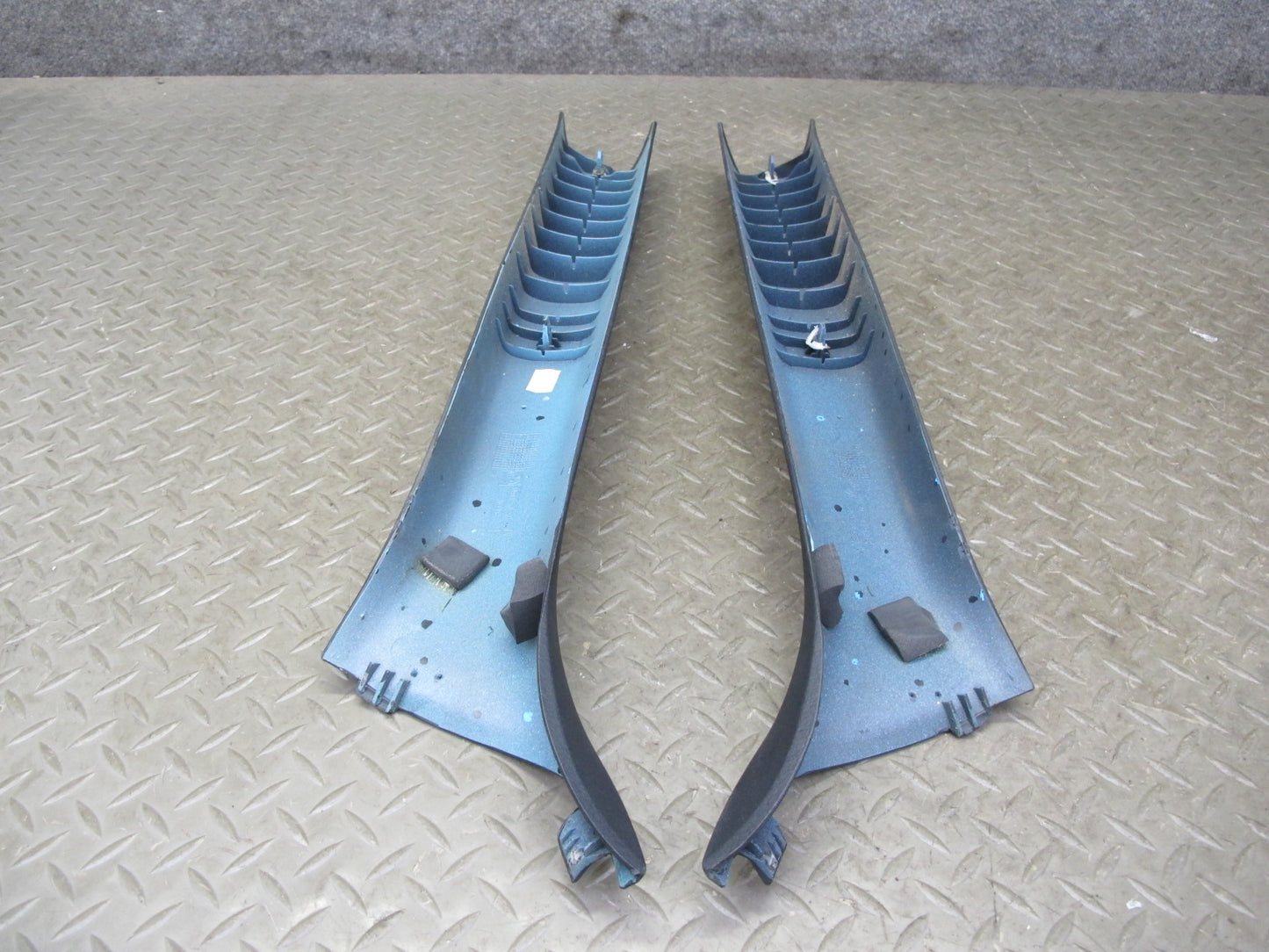 2001-2006 BMW E46 M3 Convertible Front A Pillar Headliner Trim Panel Set of 3