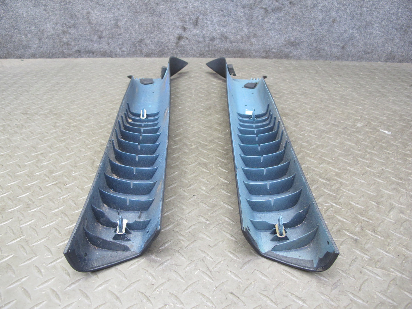 2001-2006 BMW E46 M3 Convertible Front A Pillar Headliner Trim Panel Set of 3