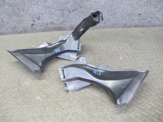 10-15 Lexus IS350 IS250 Convert Front Left & Right Air Intake Duct Pipe Set OEM