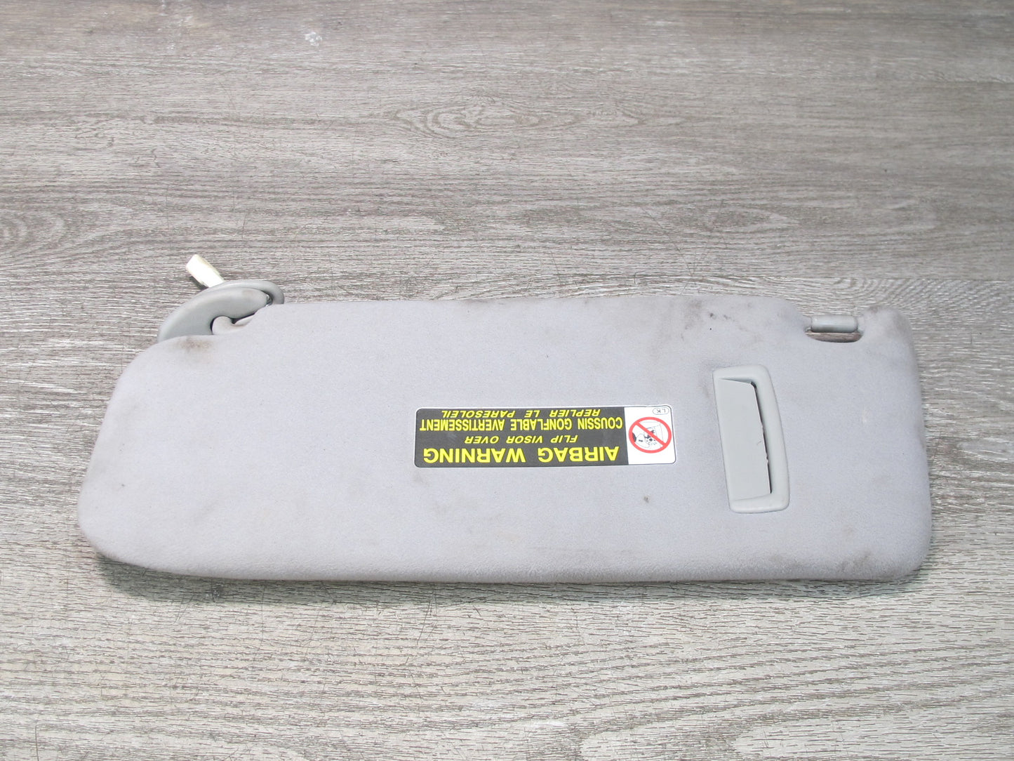 01-06 Lexus UCF30L LS430 Set of 2 Front Left & Right Sun Visor Gray OEM