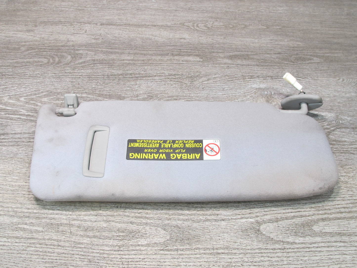 01-06 Lexus UCF30L LS430 Set of 2 Front Left & Right Sun Visor Gray OEM