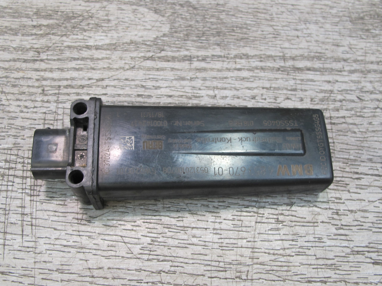 11-16 BMW F12 F10 550i TPMS RDC Tire Pressure Monitor Sensor Control Module OEM