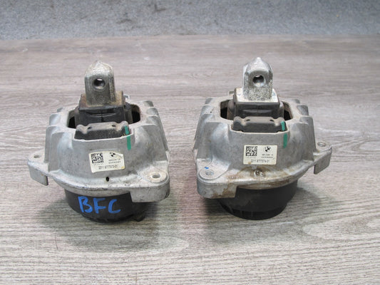 11-16 BMW F12 F10 550i 4.4L N63 AWD Set of 2 Left & Right Engine Motor Mount OEM