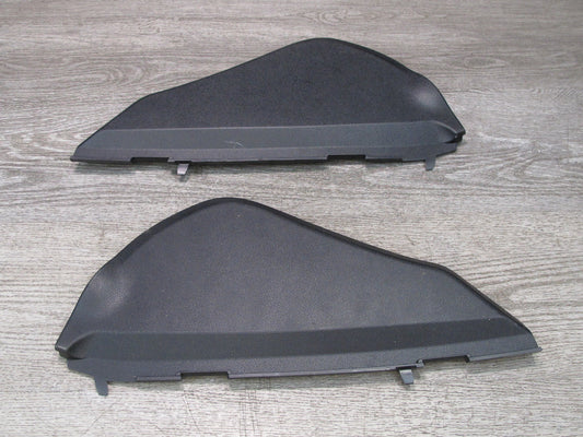 06-15 Lexus IS350 IS250 Set of 2 Left & Right Dash END Cap Trim Cover Black OEM