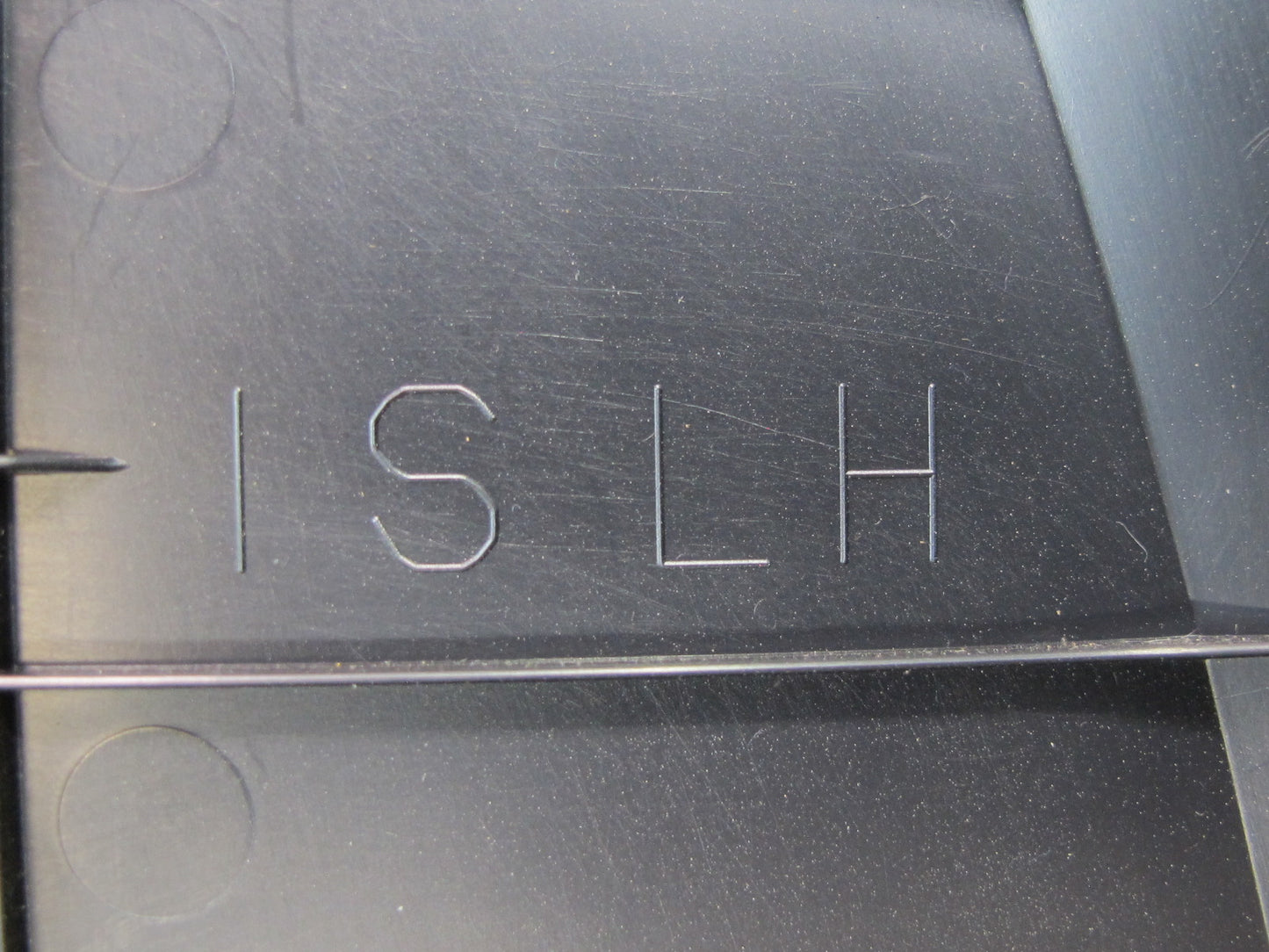 06-15 Lexus IS350 IS250 Set of 2 Left & Right Dash END Cap Trim Cover Black OEM