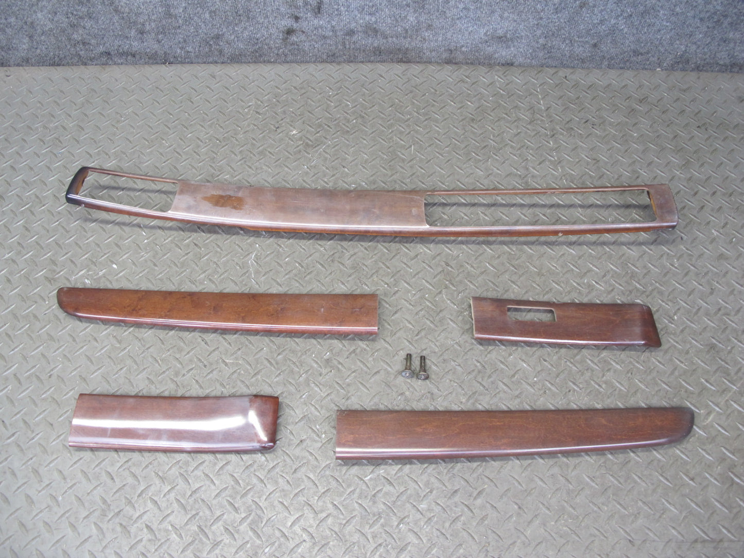 1992 Lexus JZZ31L SC400 SC300 Set of 5 Interior Dash Door Wood Trim Cover OEM