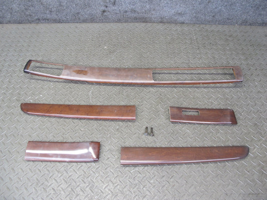1992 Lexus JZZ31L SC400 SC300 Set of 5 Interior Dash Door Wood Trim Cover OEM