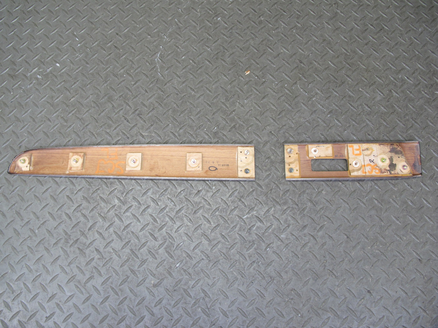 1992 Lexus JZZ31L SC400 SC300 Set of 5 Interior Dash Door Wood Trim Cover OEM