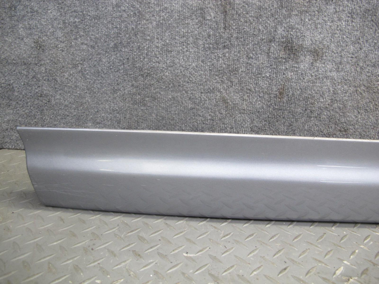 2001-2006 BMW E46 M3 S54 Right Passenger Side  Skirt Rocker Panel Molding Silver