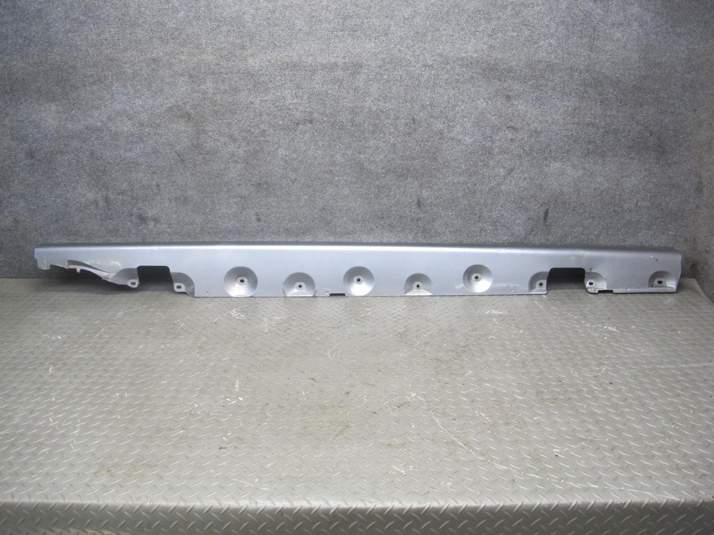 2001-2006 BMW E46 M3 S54 Right Passenger Side  Skirt Rocker Panel Molding Silver