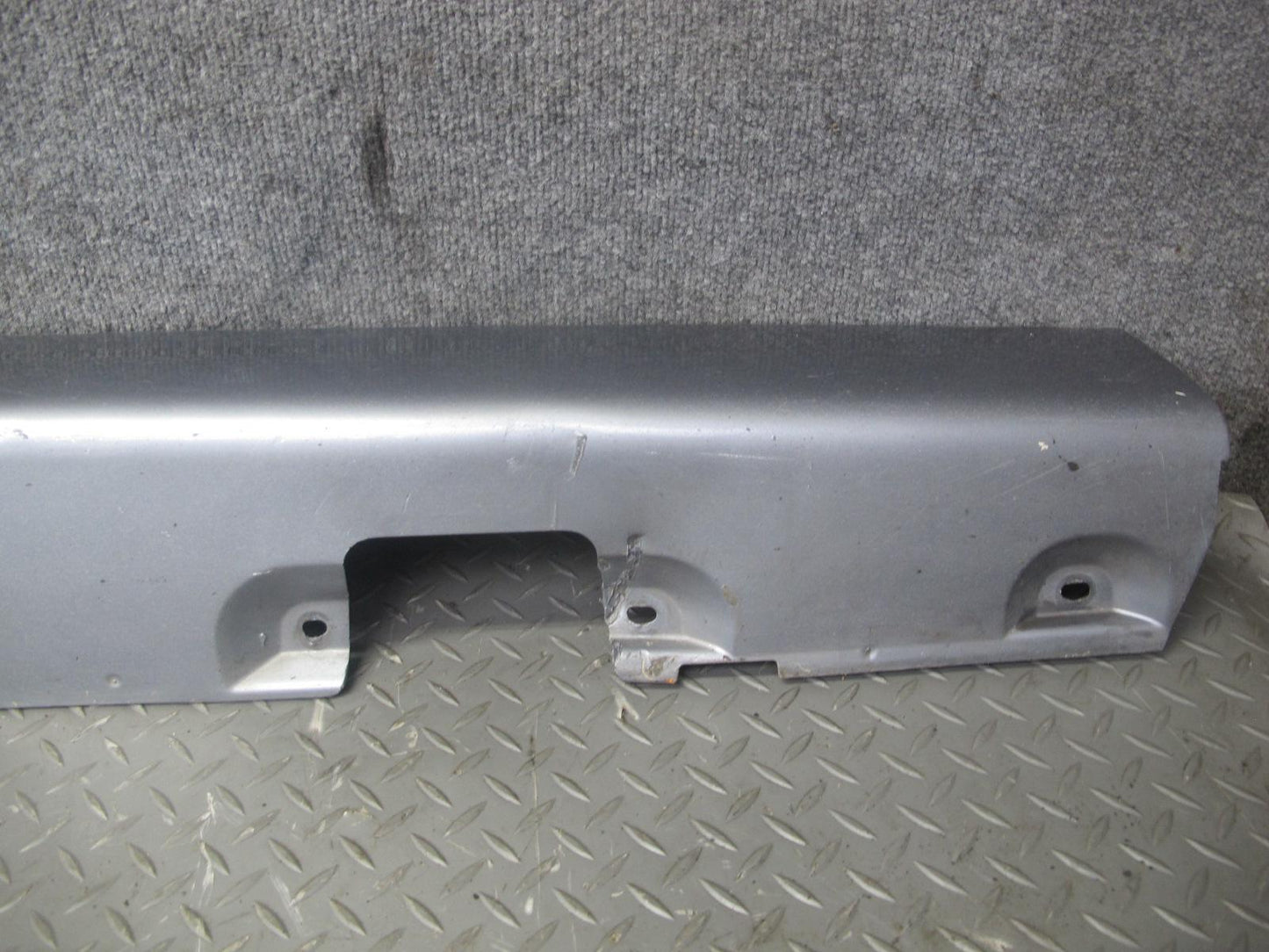 2001-2006 BMW E46 M3 S54 Right Passenger Side  Skirt Rocker Panel Molding Silver