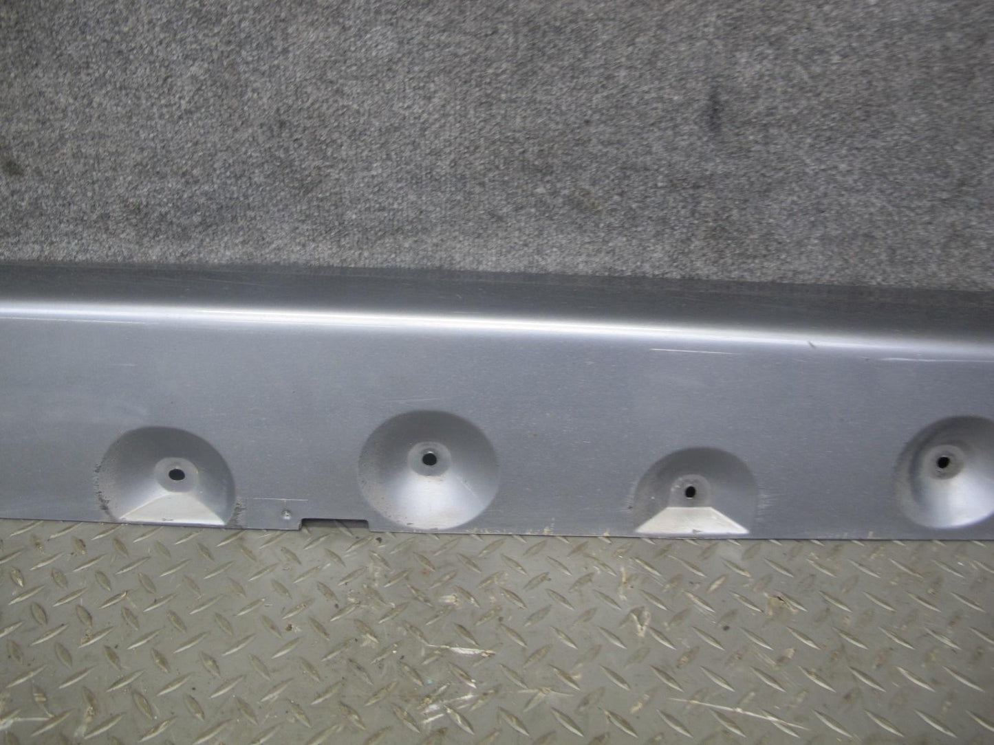 2001-2006 BMW E46 M3 S54 Right Passenger Side  Skirt Rocker Panel Molding Silver