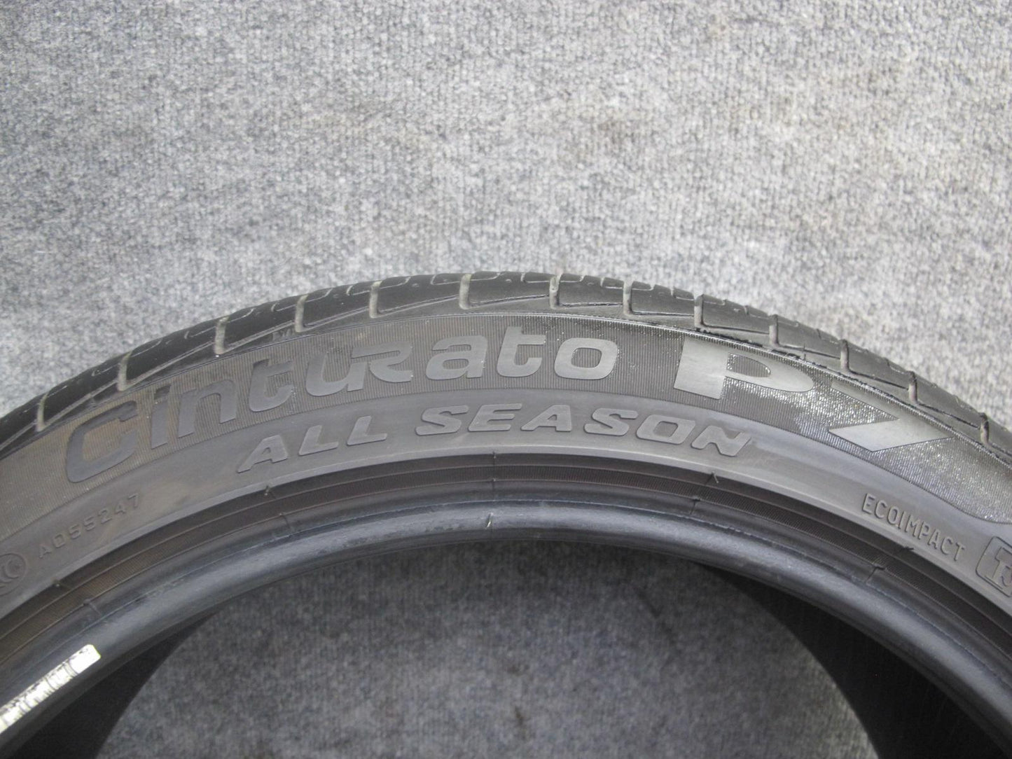 Set of 2 Pirelli Cinturato P7 A/S Tire 225/45 R18 91V RUN Flat 4623 9/32 Tread