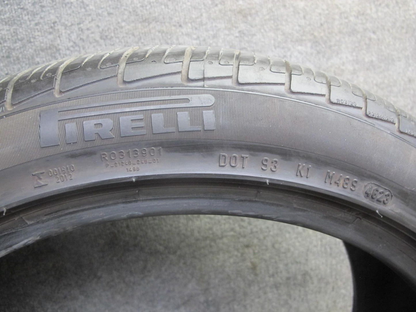 Set of 2 Pirelli Cinturato P7 A/S Tire 225/45 R18 91V RUN Flat 4623 9/32 Tread