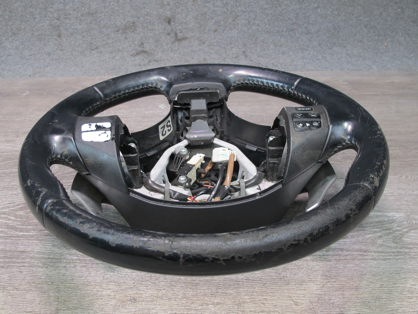 06-12 Lexus IS350 IS250 A/T Leather Steering W/ Switches & Paddles Black OEM